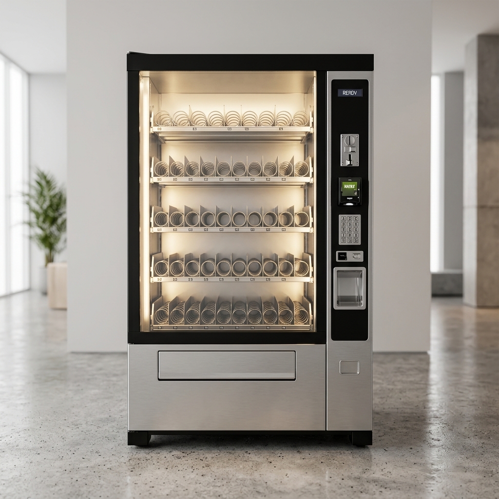 Clean inspected vending machine available for purchase from C&A Johnson Vending Services